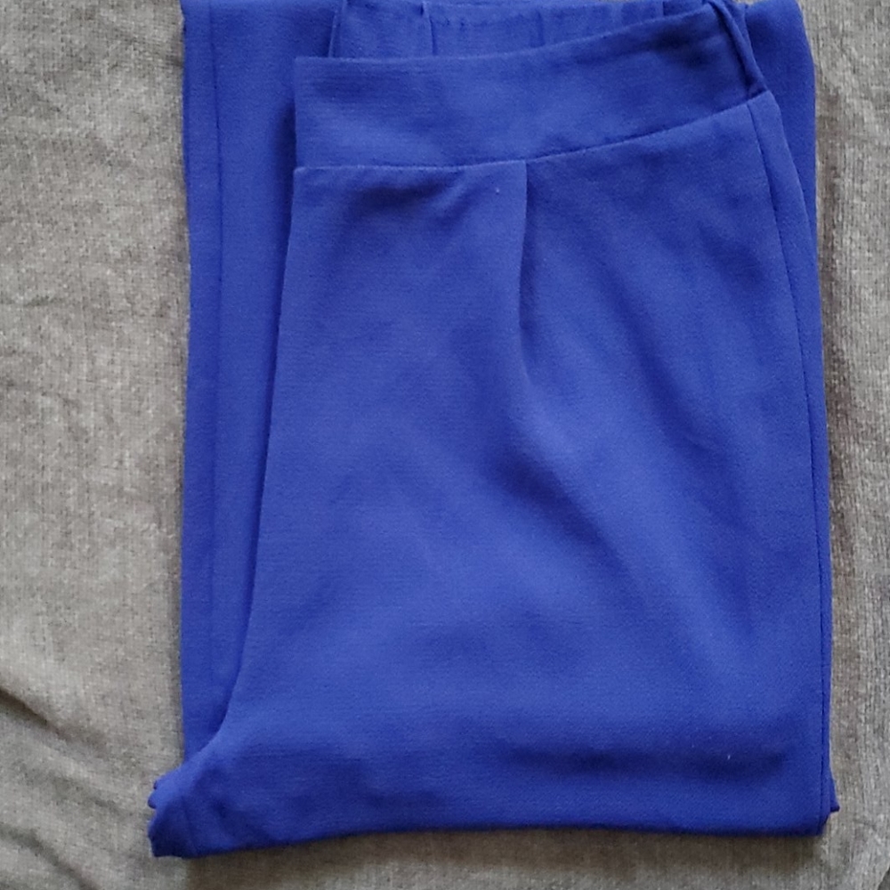 Long wide leg pants like new